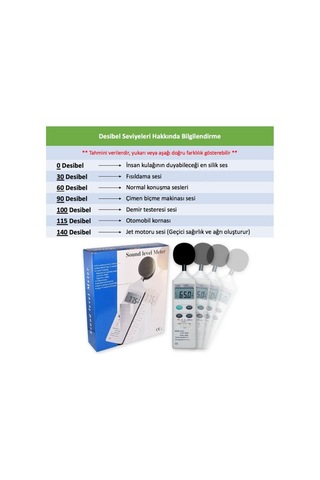 Cem Dt-8850 Gürültü Ve Ses Ölçüm Cihazı