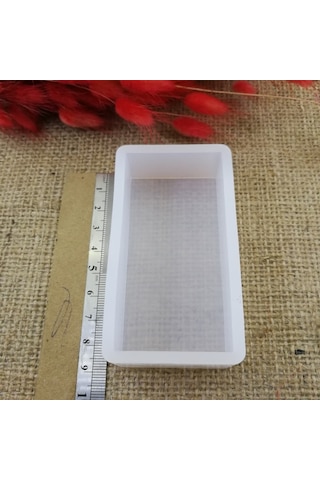Dikdörtgen Reçine Epoksi Kalıp 8 Cm - 58