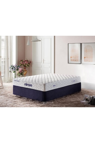 Niron Soft Pocket Tek Kişilik Lüks Full Ortopedik Paket Yaylı Yumuşak Yatak 90x190 Cm 1 Adet