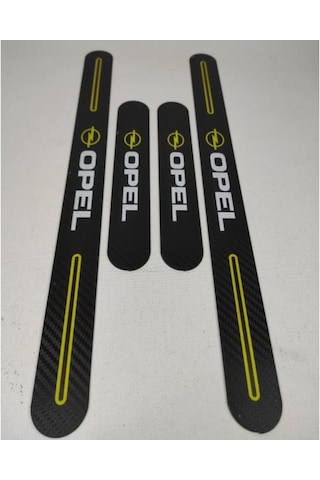 Opel Zafira Uyumlu Carbon Kapı Eşiği 4'Lü Set Kırılmaz (548480440)