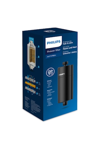 Philips Duş Filtresi Cilt Ve Saç Dostu Awp1775bk Siyah