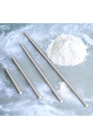 4'lü Masterchef Alüminyum Paslanmaz 30-50-75-100 Cm Oklava Seti