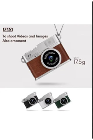 Retro Ekranlı Mini Dijital Kamera