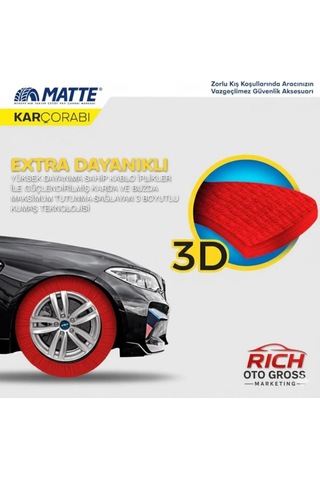 Matte Kar Çorabı - Active Series M Beden Universal