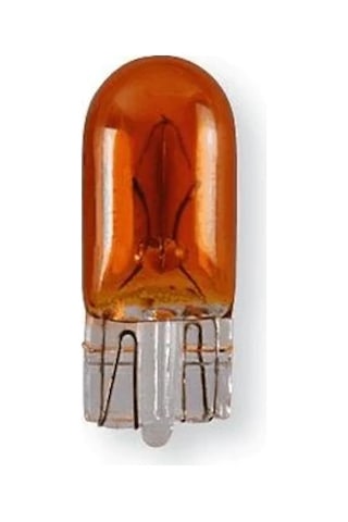 12V T10 W5W Dipsiz Park Ampulü Koyu Turuncu Amber 2 Adet