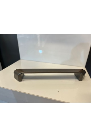Fold Metal Kulp 128mm Mat Bronz Dolap Kapak Tv Ünite Modern Çekmece Mobilya Komidin Konsol Bronz