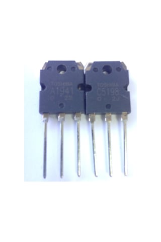 2 Sa 1941 2 Sc 5198 Toshiba Transistör 1 Takım
