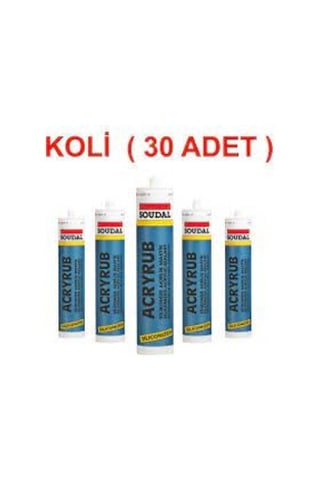 Soudal Silikonize Mastik 500 gr ANT. GRİ KOLİ 30 ADET Soudal Silikonize Mastik 500 gr ANT. GRİ KOLİ 30 ADET