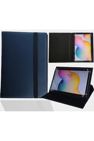 Samsung Galaxy Tab A Sm-t297 8" Tablet Uyumlu Standlı Üniversal Kapaklı Tablet Kılıfı