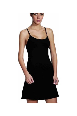 Doreanse Askılı Bayan Kombinezon 11128 Siyah