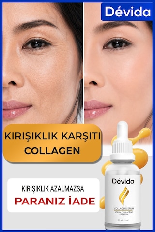 Devida Dolgunlaştırıcı Etkili Göz Çevresi ve Kaz Ayağı İçin Kolajen Vega Series A230 30 ML