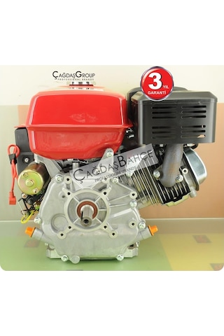 Goldmoto Gm270E Benzinli Motor 9 Hp Marşlı Krank Mili Kamalı