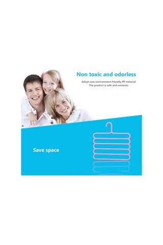 Reedark 5 Katmanlı Çok Fonksiyonlu Askı - Pantolon, Kıyafet Ve Havlular İçin Pratik Düzenleyici Diğer