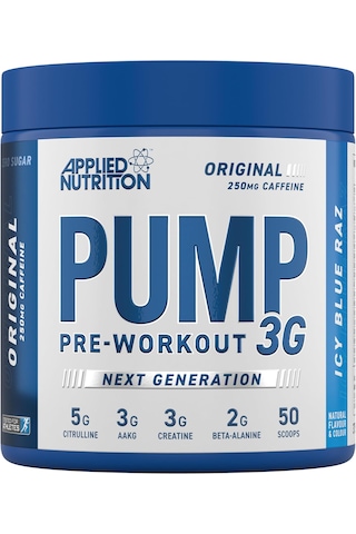 Applied Nutrition Pump 3g Preworkout - Energy, Focus & Performance 50 Servis Karışık