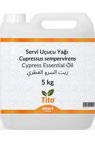 Tito Servi Uçucu Yağı Cupressus Sempervirens 5 KG