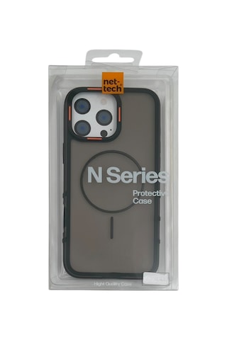 Nettech Apple İphone 16 Pro Uyumlu Nt-n079 Arka Koruma Kılıf - Siyah