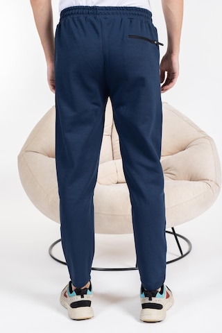 Mutlu City Double Face Kumaş Basic Düz Model Rahat Kalıp Pantolon Kesim Trend Erkek Eşofman Altı-2990-indigo İndigo