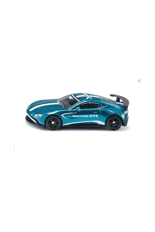 Siku Aston Martin Vantage Gt4 Metal Lisanslı Koleksiyonluk Model Araba Yarış Arabası Orijinal 8.1 Cm
