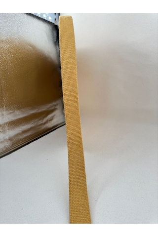 Paşateks 3 Cm Pamuk Kolon Şerit-5 Metre-altın Sarı