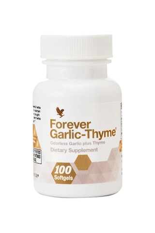 Forever Garlic-Thyme Sarımsak ve Kekik İçeren Takviye Edici Gıda 100 Softgel