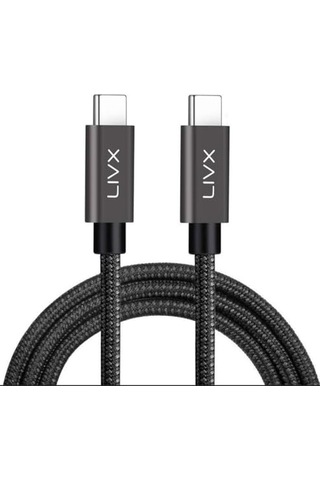 Type-c To Type-c Usb 3.1 Gen2 10 Gbps 4k 60hz Hızlı Şarj Data Ve Görüntü Aktarım Kablosu Örgülü Gn 50 Cm Diğer