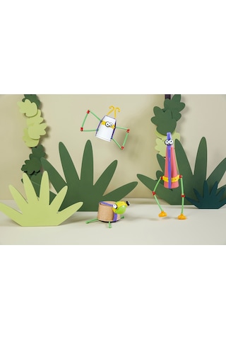 Toyi Creatures Playful Animal - Stem Seti Ve Yaratıcı Yapı Oyuncakları