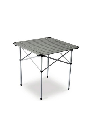 Pinguin Katlanabilir Kamp Masasi Kucuk Gri