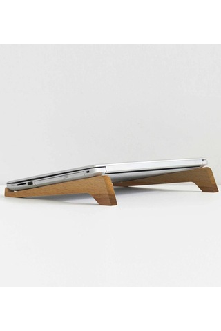 Kişiye Özel Taşınabilir Ahşap Notebook Laptop Standı Bitmeyen111080 Bk Gift