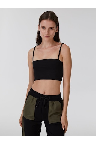 LOFT Crop Kadın Atlet Lf2032016 Q1.v1 Siyah