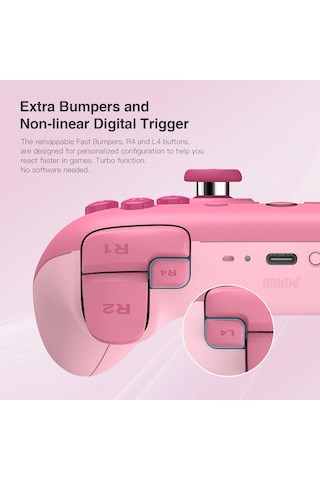 8bitdo Ultimate 2c Bluetooth Controller For Switch 2, Switch/oled/lite, Hall Effect Joysticks, Non-linear Digital Trigge
