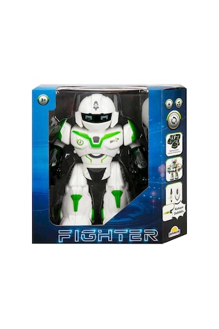 Sesli Ve Işıklı Robot Fighter 22 Cm 44 Cats