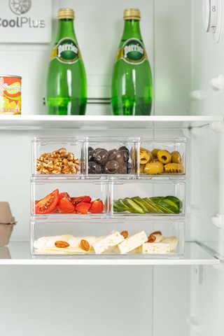 Nandy Home 6'lı Clear Kahvaltılık Saklama Kabı Seti Şeffaf