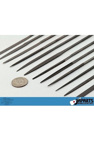 Senbang 10 Parça Mini Eğe İğne Model Demir Ahşap Metal Törpü Eğe 14 Cm