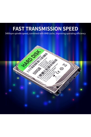 Neevoyu 2.5 İnç Sata Iıı Mekanik Disk, 320gb Kapasite, 8mb Önbellek, 5400rpm Hızı - Hdyz320gb04