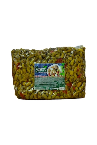 Sosero Grill Izgara Yeşil Zeytin 4 KG