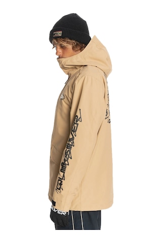 Quıksılver Quiksilver Erkek Snowboard Ceketi In The Hood Kahverengi Cld0 Bej