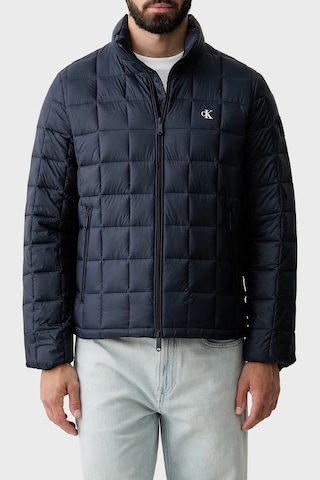 Calvin Klein Kapitoneli Dik Yaka Su İtici Mont Lv04rg506gcef Erkek Mont Lv04rg506g Cef Lacivert