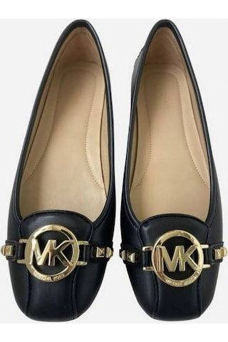 Michael Kors Fulton Studded Moccasin Kadın Babet Sıyah