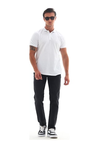 HLT Jeans Erkek Antrasit Fit Boru Paça Esnek Likralı Denim Jeans Kot Pantolon 001