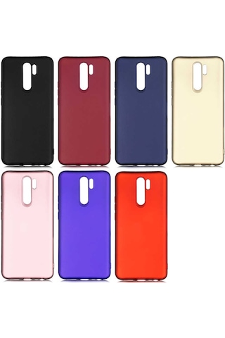 Ekılıf - Xiaomi Redmi 9 Uyumlu Kılıf Mat Soft Premier Silikon Kapak - Siyah