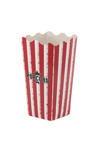 Şeylişeyler - Popcorn Mısır Kutusu Küçük Boy Karton Bardak 250 Adet 5 Paket