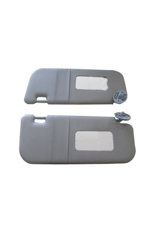 Toyota Corolla E150 Güneşlik Gri Sağ Sol Set 2 Parça Segmanlı Oem No: 74320 12a30 Tst8 07 13