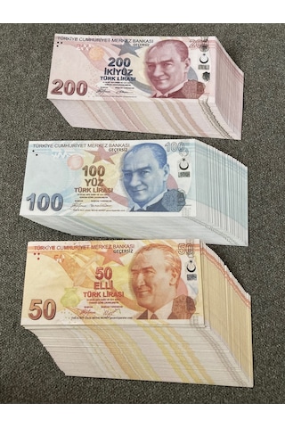 150 Adet Karma 50-100-200 Tl Geçeriz Dizi Film Video Çekimleri