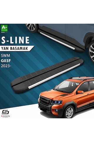 S-dizayn Swm G03f S-line Aluminyum Yan Basamak 193 Cm 2023 Üzeri A+ Kalite