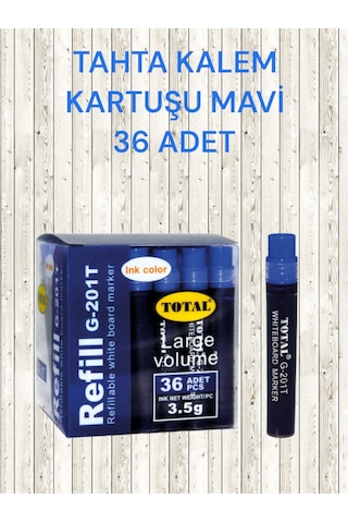 Tahta Kalem Kartuşu 36 Adet Kırmızı