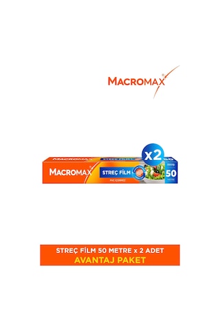Streç Film 50 Mt X2 - 100 Mt