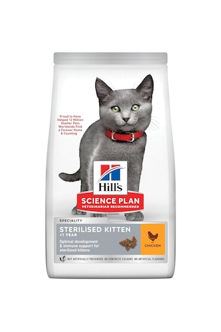 's Scıence Plan Kısırlaştırılmış Tavuklu Yavru Kedi Maması 1.5 Kg