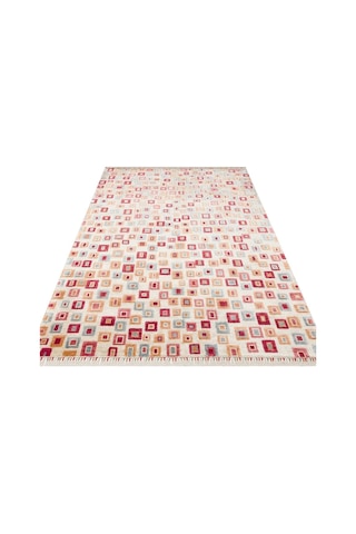Eko Halı Zr 21 Beige Multy Modern Uşak Halısı Bej - Renkli