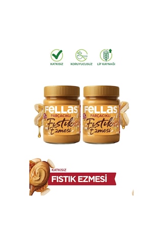 Fellas Ballı Fıstık Ezmesi 300 G x 2