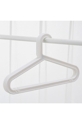 10'lu Paket Standart Pp Askılar Günlük Kullanım İçin Hafif Askılar Nordic Powder Diğer